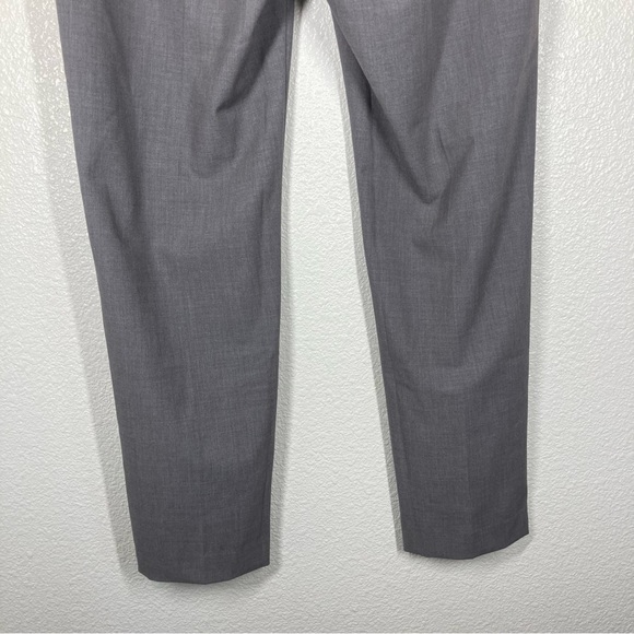 DKNY Womens Dress Pant Gray 10 Straight Leg Trousers Rayon Minimalist - Picture 12 of 16